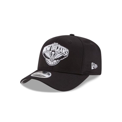 New Orleans Pelicans Gorra | New Era NBA Stretch Snap 9fifty Snapback Cap Mexico - Negros